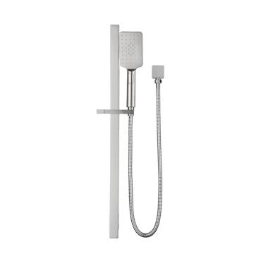 Cresta Single Shower Rail - Brushed Nickel
