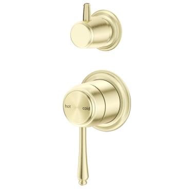 Mica Heritage Shower Mixer Diverter - French Gold