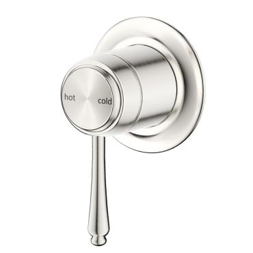 Mica Heritage Shower Mixer - Brushed Nickel