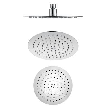 Mica Shower Head 250mm - Chrome