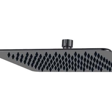 300mm Square Shower Head - Black