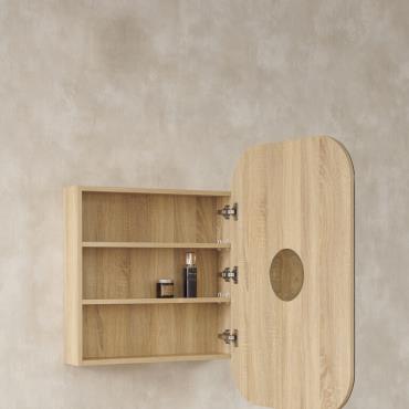 Eric Shaving Cabinet Range - Natural Timber