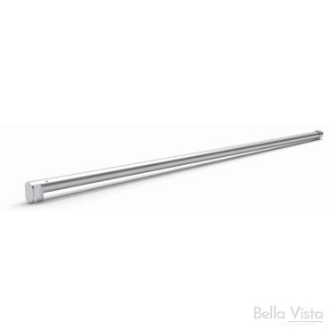 Glass Panel Support Rod - Round - French Gold