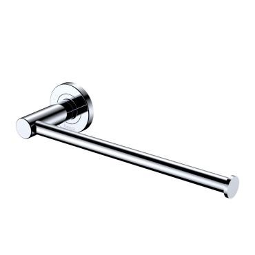 Kaya Round Hand Towel Rail - Black