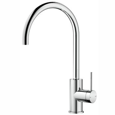 Mica Gooseneck Sink Mixer - Chrome