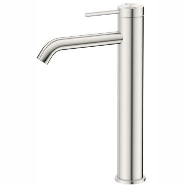 Mica Tall Basin Mixer - Brushed Nickel
