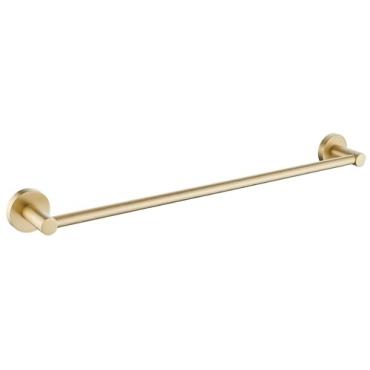 Parker Brushed Gold Single Towel Rail