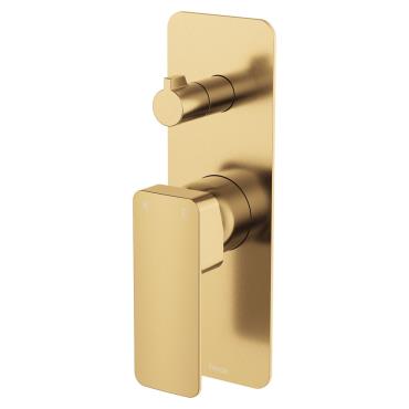 Tono Wall Diverter Mixer 1 Plate - Urban Brass