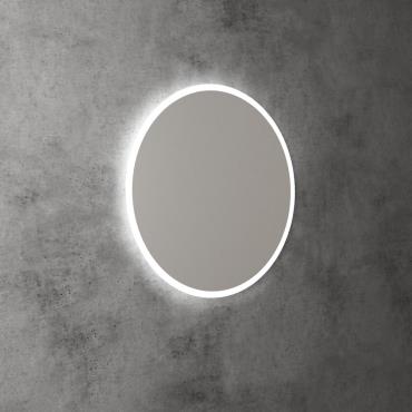 Windsor 700mm Round LED Mirror - White (Matt)