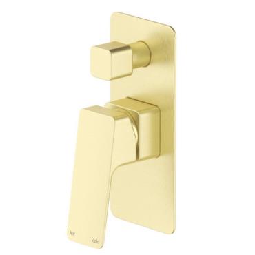 Tiago Shower Mixer Diverter - French Gold
