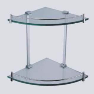 ACCESSORIES - Double Corner Glass Shelf - 