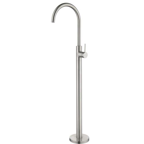 TAPWARE - Mica Freestanding Bath Mixer - Brushed Nickel