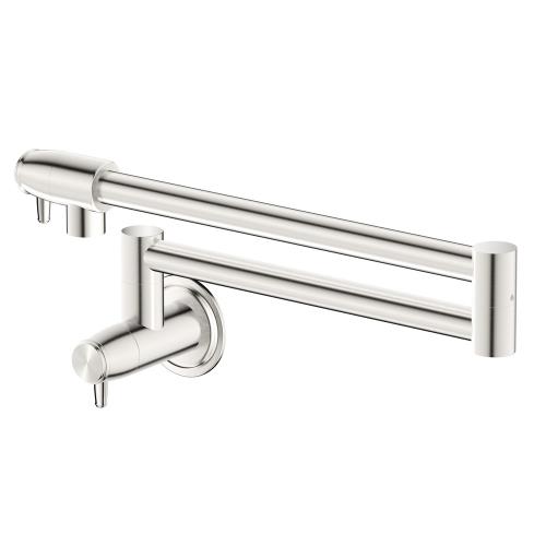 TAPWARE - Mica Heritage Pot Filler - Brushed Nickel