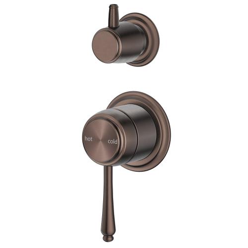 TAPWARE - Mica Heritage Shower Mixer Diverter - Dusk Bronze
