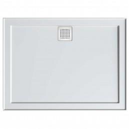 SHOWERS - 900 x 900 ECO Polymarble Shower Base Rear Outlet - 