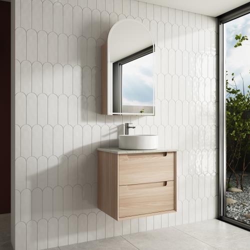 VANITIES - Ainsley Wall Hung Vanity - 600mm