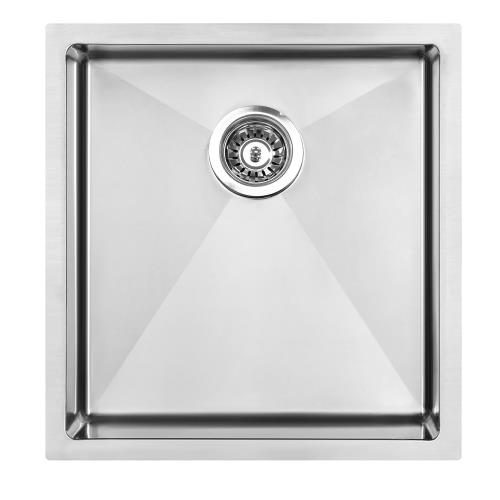 KITCHEN & LAUNDRY - Atlas Single Bowl Sink 450 x 450 - Stainless Steel