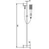 TAPWARE - Elegant Shower on Rail - 