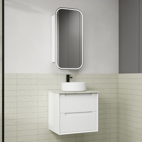VANITIES - Flauto Wall Hung Vanity - 600mm