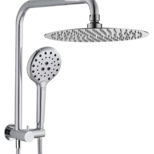 TAPWARE - Ideal Round Double Shower on Bracket - 