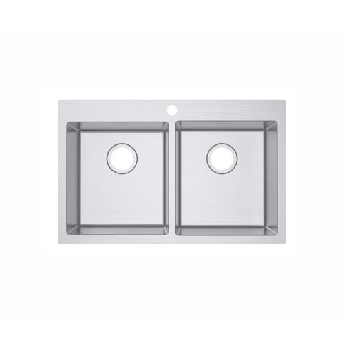 KITCHEN & LAUNDRY - Impact Double Bowl Sink - 