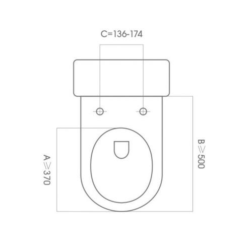 TOILETS - Lafeme Una Bidet Seat - 