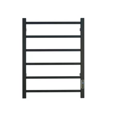 ACCESSORIES - Matt Black Heated Towel Rail - 
