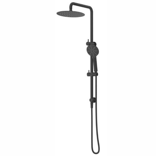 TAPWARE - Mica Double Shower on Rail - Black