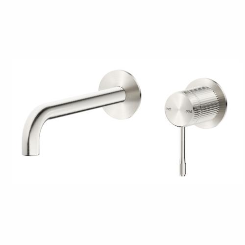 TAPWARE - Mica Fluted Wall-Spout Combo - Brushed Nickel