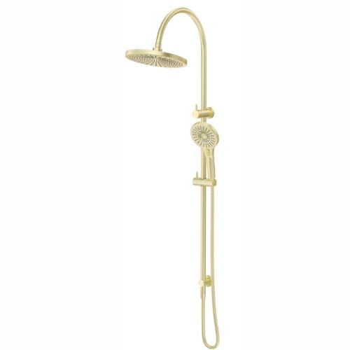TAPWARE - Mica Gooseneck Dual Shower Rail - French Gold