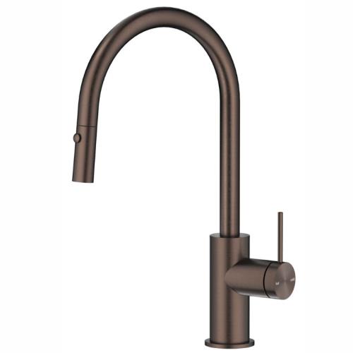 TAPWARE - Mica Pull Out Sink Mixer - Dusk Bronze