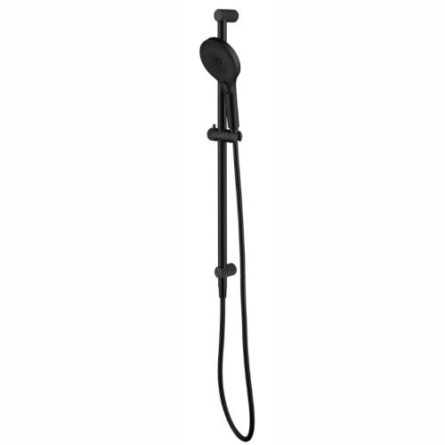 TAPWARE - Mica Shower Rail - Inbuilt Inlet - Black (Matt)
