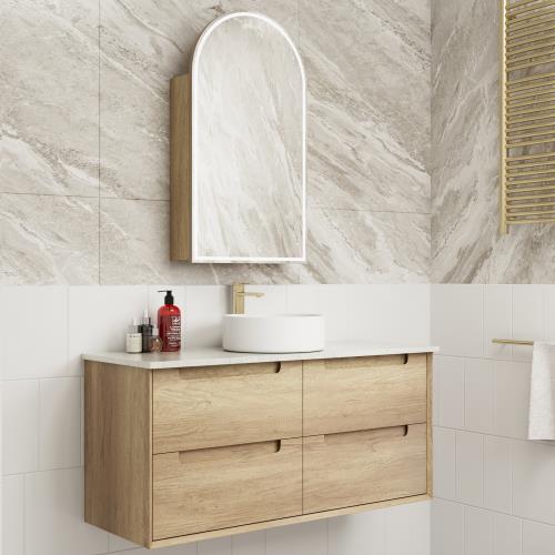 VANITIES - Moreno Wall Hung Vanity - 1200mm
