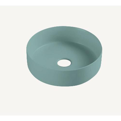 BASINS - Olive Green Round Basin - 