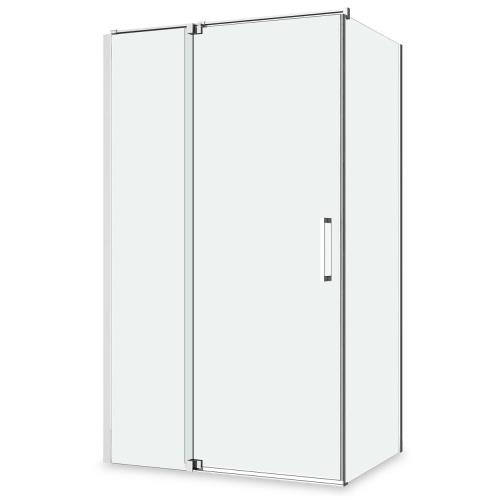 SHOWERS - Profile Pivot Shower Screen Chrome Front & Return - 