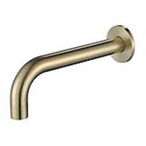 TAPWARE - Round Brushed Gold Bath Spout - 
