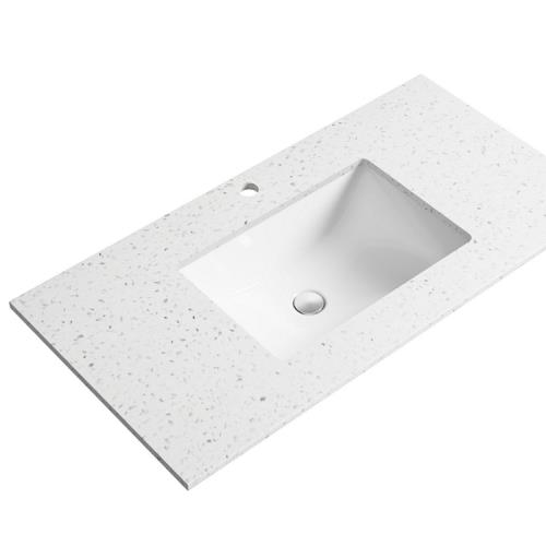VANITIES - Snow Stone Top with Under Mount Basin - 