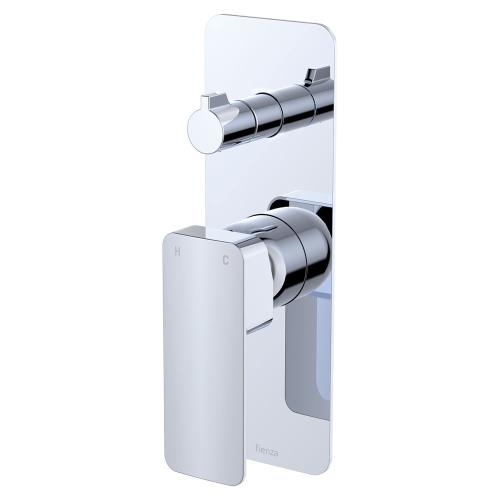 TAPWARE - Tono Wall Diverter Mixer 1 Plate - Chrome