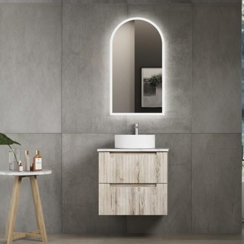 VANITIES - Tuscana Wall Hung Vanity - 600mm