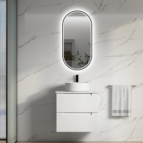VANITIES - Verona Wall Hung Vanity - 600mm