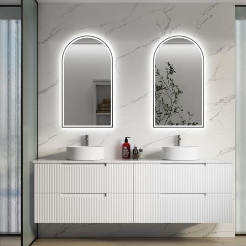 VANITIES - Verona Wall Hung Vanity - 1800mm(Double Bowl)